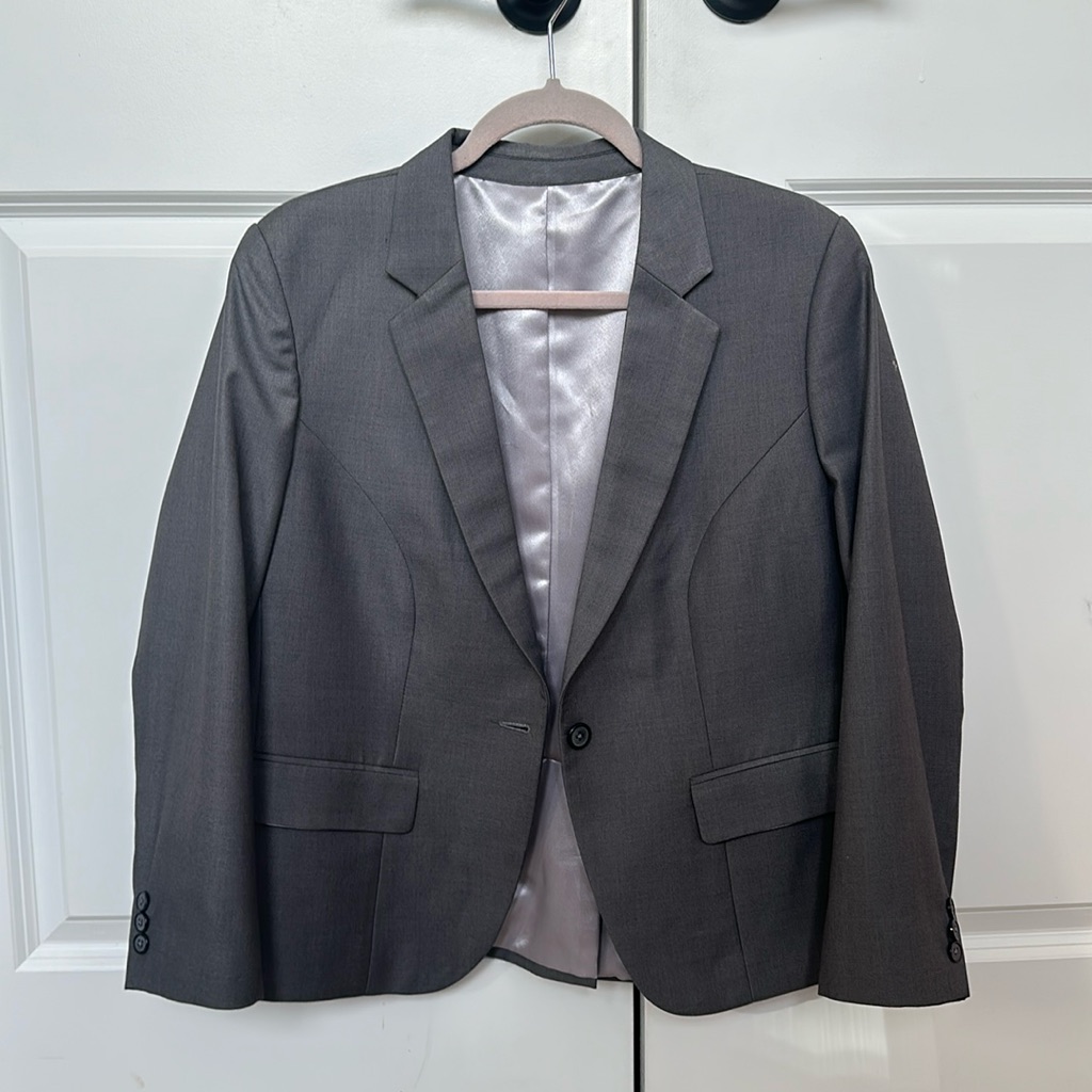 Gray Custom Blazer